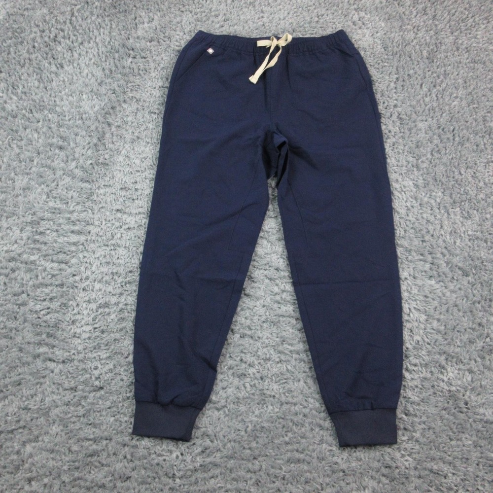FIGS Tansen Jogger Scrub Pants Mens Medium Blue Stretch Elastic 31x29*